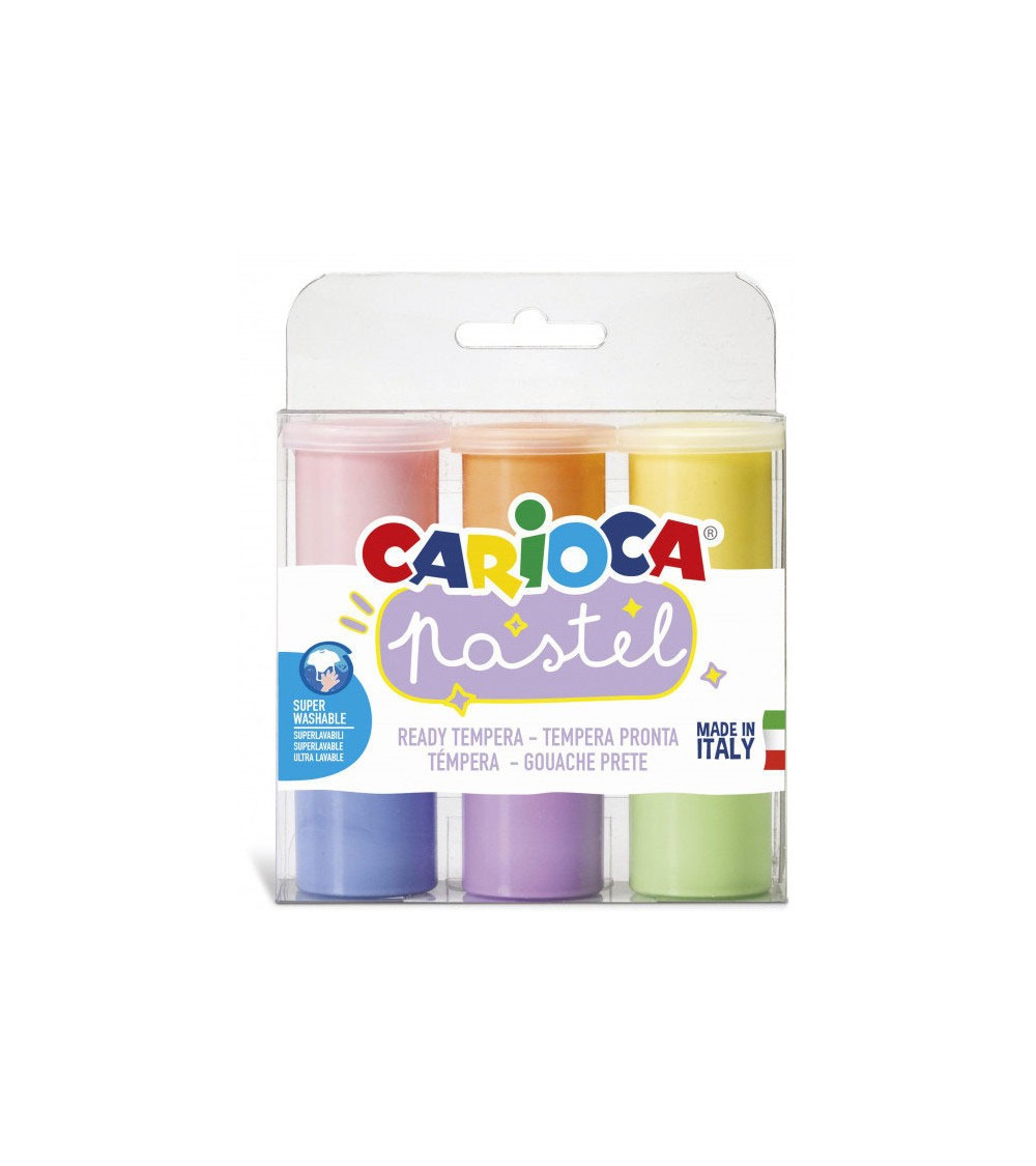 Τέμπερες Carioca 6χρ Pastel 25ml