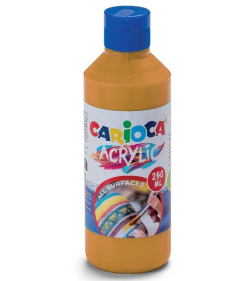 Ακρυλικό Χρώμα Carioca 250ml 19 Χρυσό