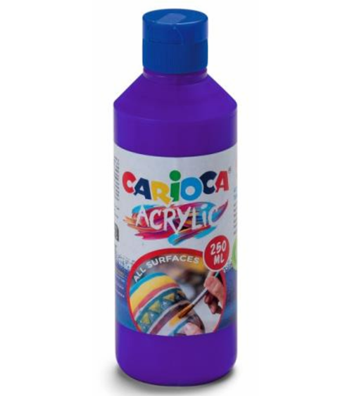 Ακρυλικό Χρώμα Carioca 250ml 18 Violet