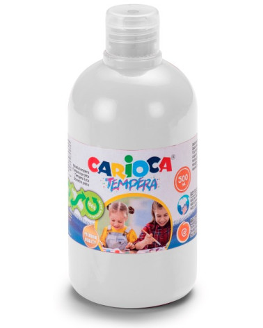 Τέμπερα 500ml Carioca 01 Λευκό 700γρ.