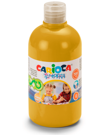 Τέμπερα 500ml Carioca 19 Χρυσό