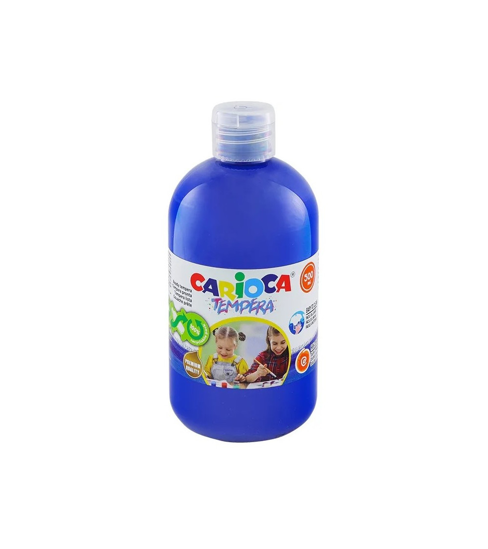 Τέμπερα 500ml Carioca 17 Μπλε Σκουρο 700γρ.