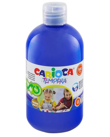 Τέμπερα 500ml Carioca 17 Μπλε Σκουρο 700γρ.