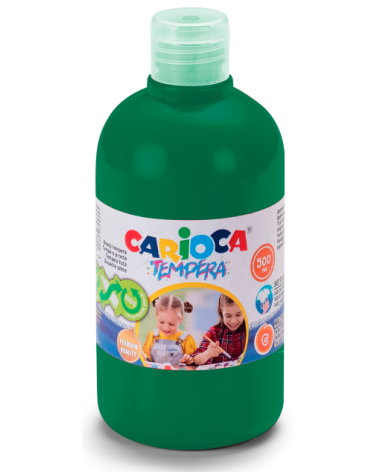 Τέμπερα 500ml Carioca 14 Πράσινο 700γρ.