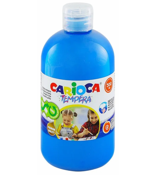 Τέμπερα 500ml Carioca 05 Μπλε 700γρ.