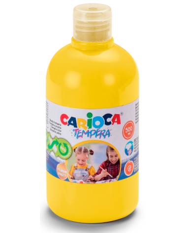 Τέμπερα 500ml Carioca 03 Κίτρινο 700γρ.