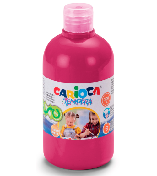 Τέμπερα 500ml Carioca 04 Φουξια 700γρ.