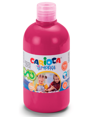 Τέμπερα 500ml Carioca 04 Φουξια 700γρ.