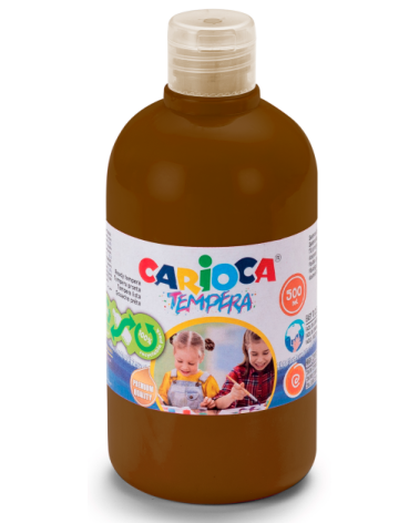 Τέμπερα 500ml Carioca 06 Καφέ 700γρ.