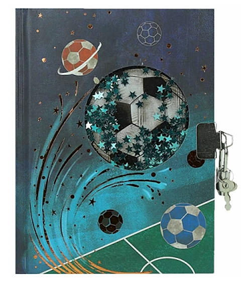 Σημειωματάριο A5 Creative Με Κλειδί Football