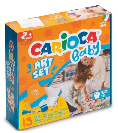 Σετ Ζωγραφικής Carioca Baby 2+ 13t