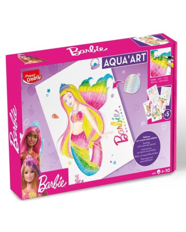 Σετ Ζωγραφικής Μaped Creative Barbie Aqua Art