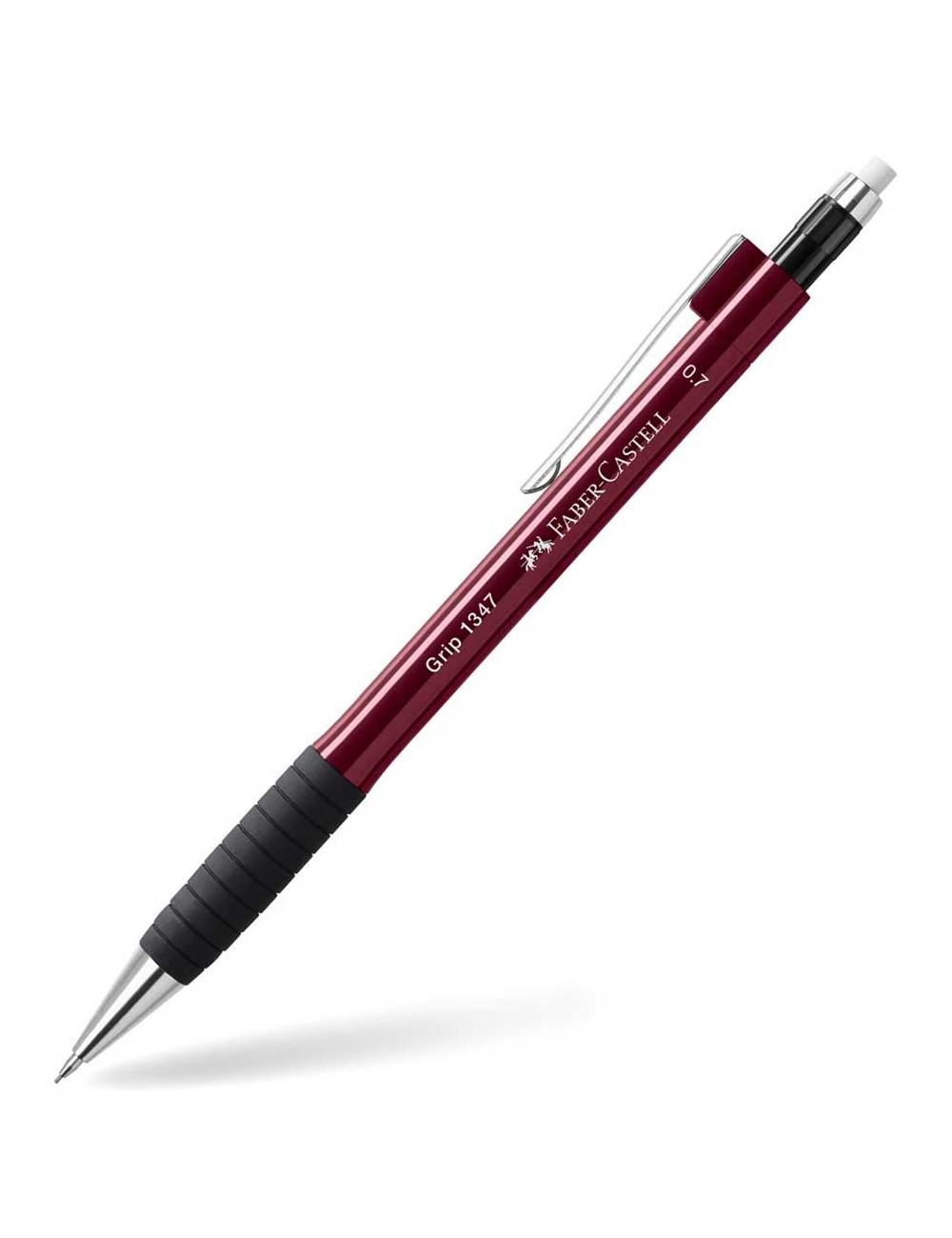 Μηχανικό Μολύβι Faber Castell 0.7 Grip 1347 Μπορντώ