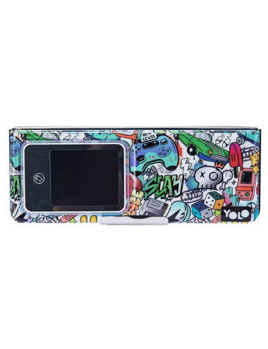 Κασετίνα Retro Yolo LCD Οθόνη Black Graffit