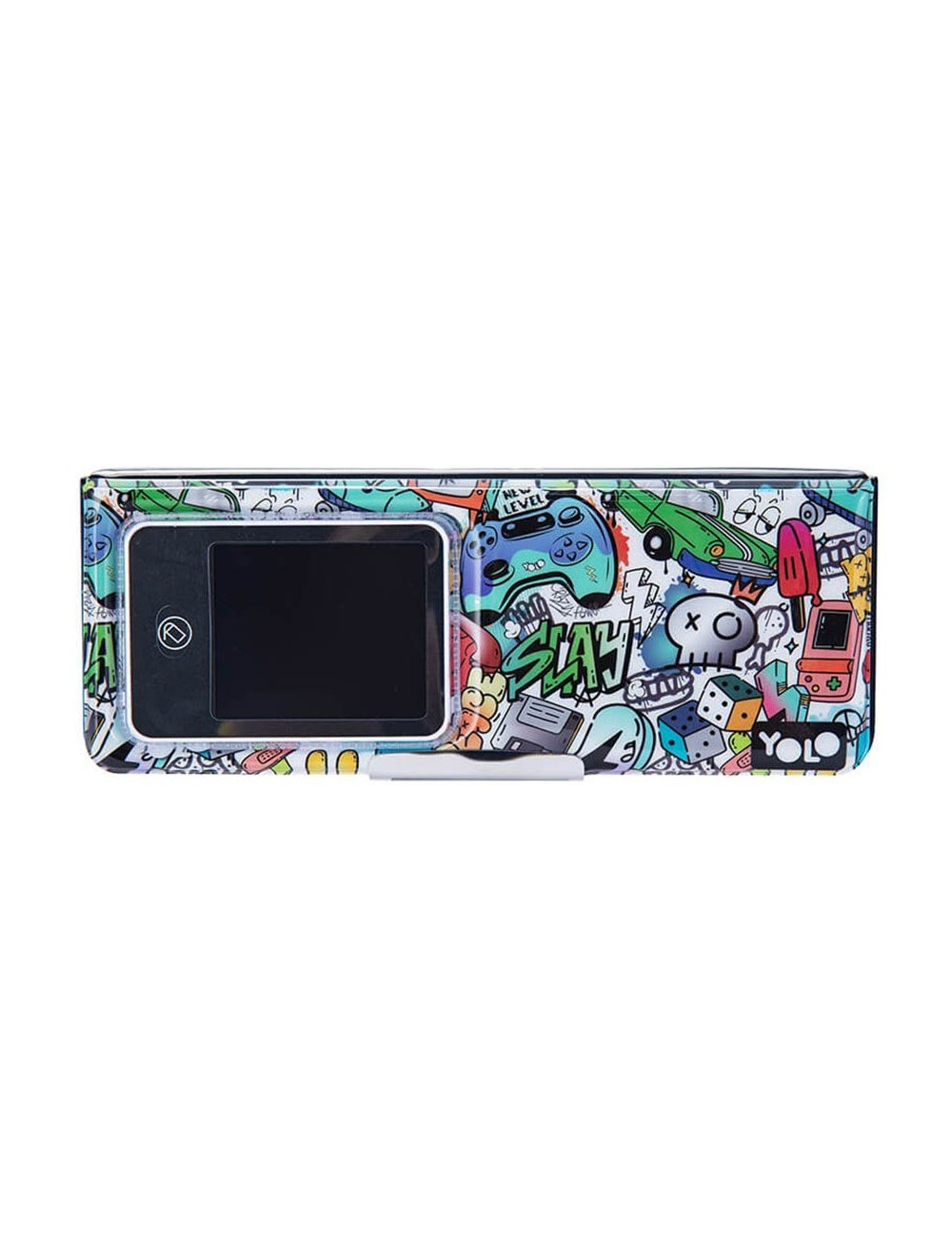 Κασετίνα Retro Yolo LCD Οθόνη Black Graffit