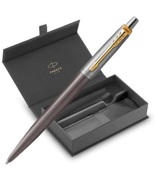 Σετ Parker Στυλό Jotter Core Grey Gt Ballpoint Black Με θήκη