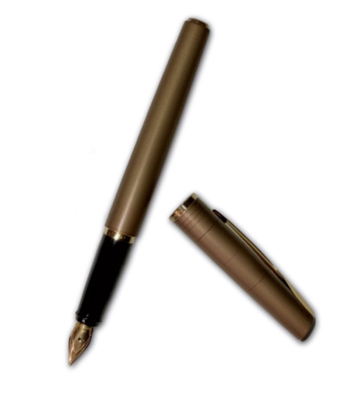 Πένα Parker Latitude fountain pen brown Lines