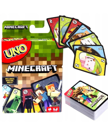 Επιτραπέζιο Uno Minecraft Mattel