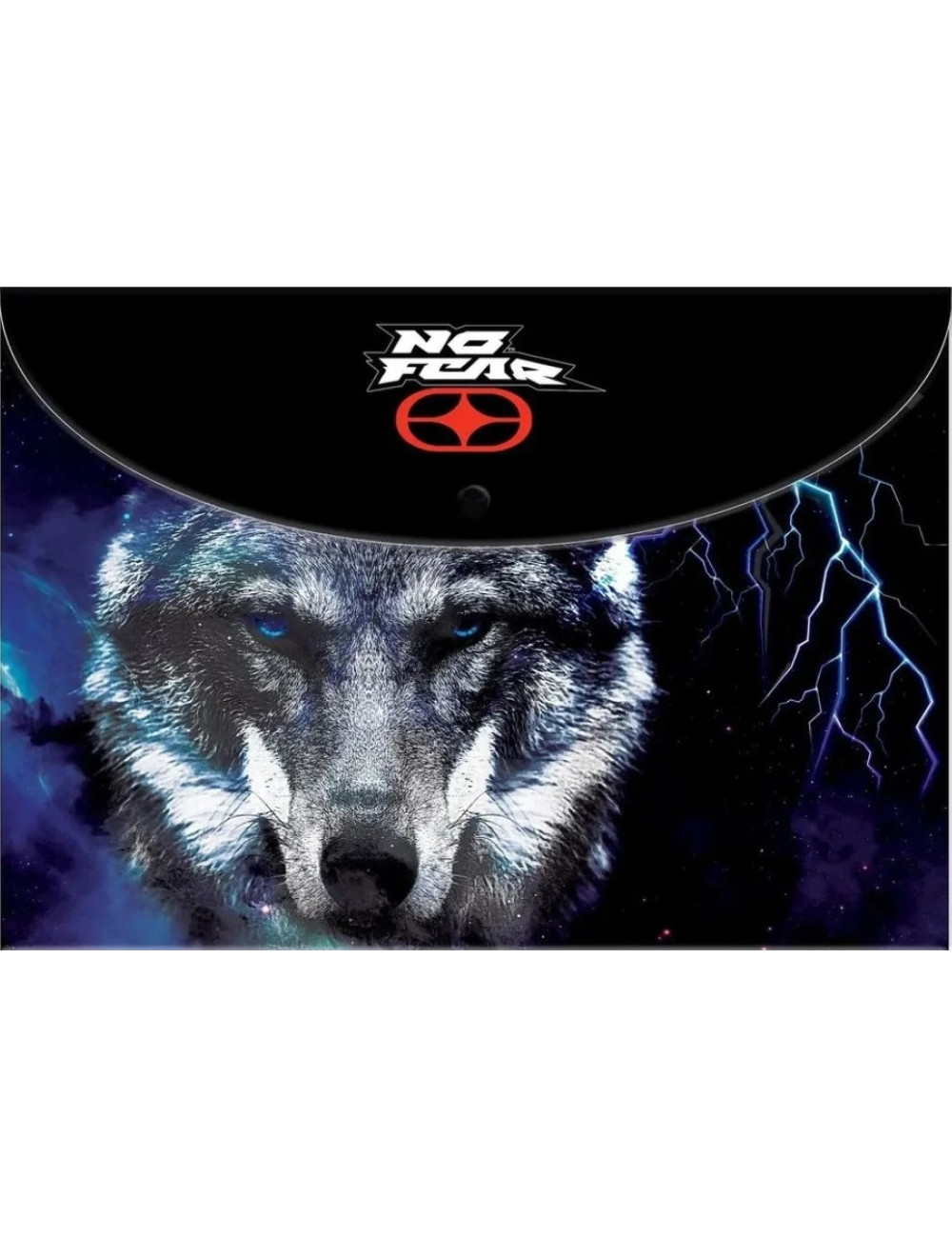 Φάκελος Κουμπί Α4 Gim No Fear Wolf