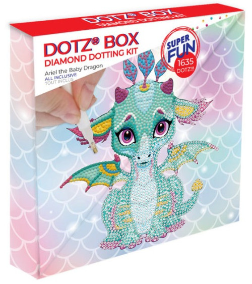 Κάδρο Ψηφιδωτό Diamond Dotz 22×22 Baby Dragon