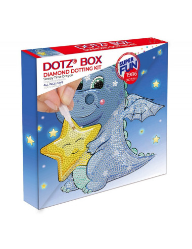 Κάδρο Ψηφιδωτό Diamond Dotz 22×22 Sleepy Time Dragon