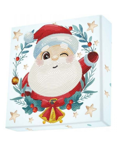 Κάδρο Ψηφιδωτό Diamond Dotz 22×22 Christmas Santa