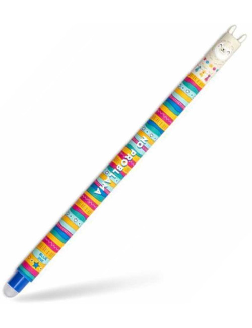 Στυλό Legami Gel Erasable 0.7 Llama με Μπλε Μελάνι