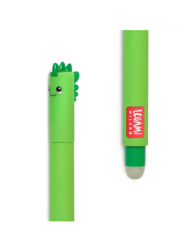 Στυλό Legami Gel Erasable 0.7 Dino Πράσινο