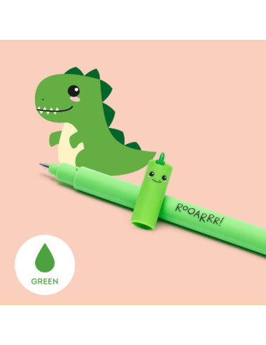 Στυλό Legami Gel Erasable 0.7 Dino Πράσινο