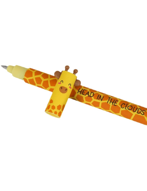 Στυλό Legami Gel Erasable 0.7 Giraffe Μαύρο