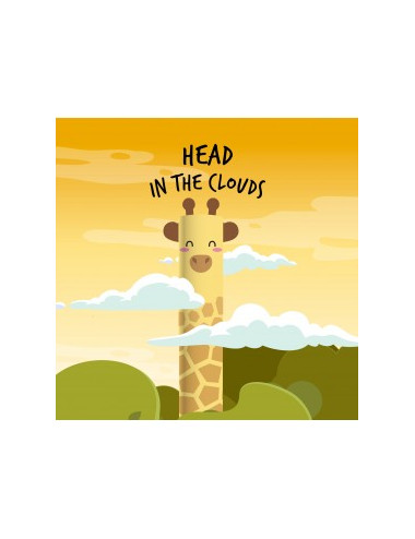 Στυλό Legami Gel Erasable 0.7 Giraffe Μαύρο