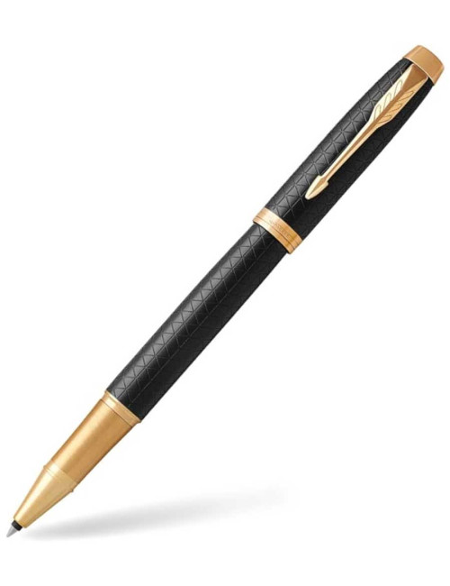 Στυλό Parker I.M Premium Black GT Rollerball Δώρο Σημειωματάριο