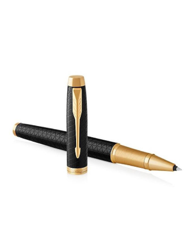 Στυλό Parker I.M Premium Black GT Rollerball Δώρο Σημειωματάριο