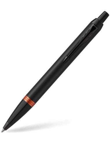 Στυλό Parker I.M Vibrant Ring Orange Ballpoint Δώρο Σημειωματάριο