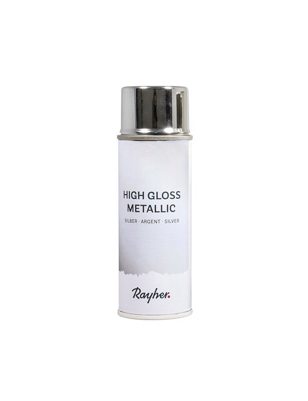 Σπρέι Rayher 200ml High gloss Metallic silver
