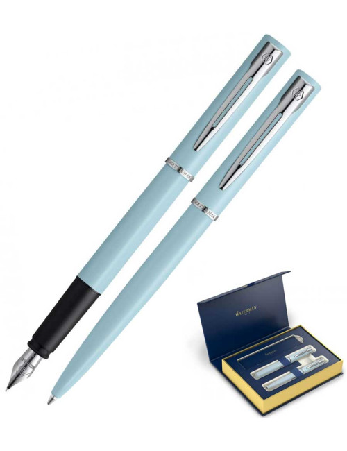 Σετ Waterman Στυλό & Πένα Allure Pastel Blue FP-BP