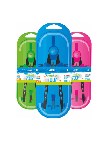 Διαβήτης Statovac Junior Compass 7007 με Βίδα και Μύτες