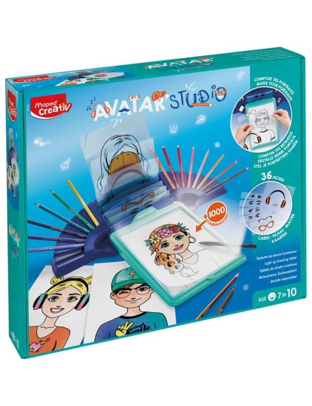 Σετ Ζωγραφικής Μaped Creativ Avatar Studio