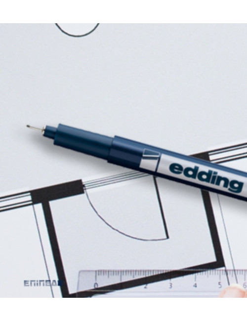 Μαρκαδόρος Edding 01 1880 Σχεδίου 0.1 mm