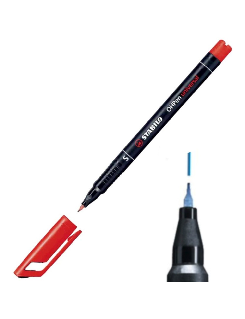Μαρκαδόρος Stabilo 841/36 S 0.4 OHP Universal Κόκκινο Ανεξίτηλος