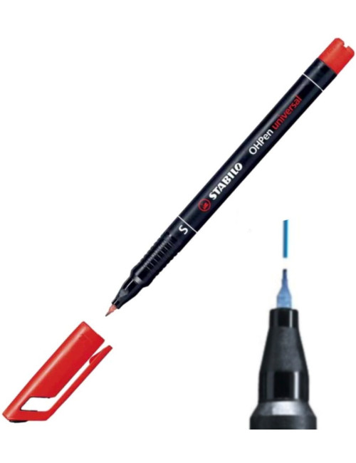 Μαρκαδόρος Stabilo 841/36 S 0.4 OHP Universal Κόκκινο Ανεξίτηλος