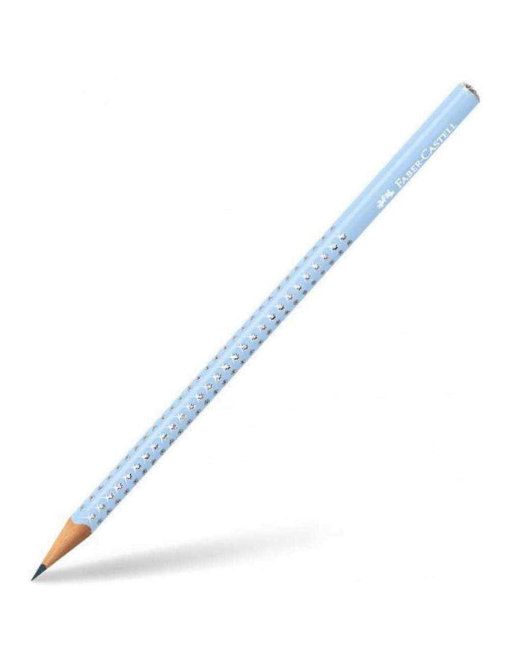 Μολύβι Faber Castell Grip Sparkle B Sky Blue