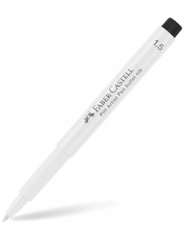 Μαρκαδόρος Faber Castell Pitt Artist Pen 1.5mm White
