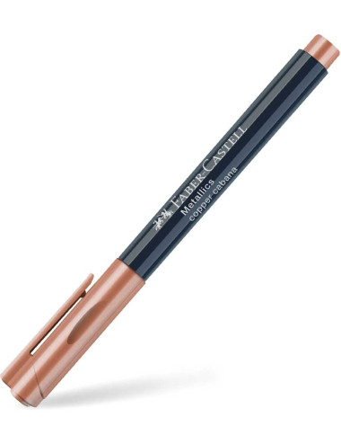 Μαρκαδόρος Faber Castell Metallic Χάλκινο Μεταλλικό