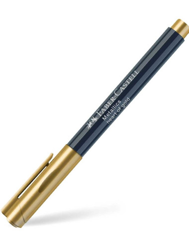 Μαρκαδόρος Faber Castell Metallic Χρυσο Μεταλλικο