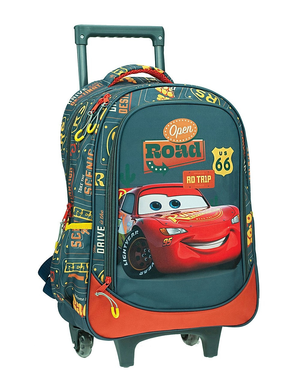 Σχολική Τσάντα Trolley Gim Cars On the Road