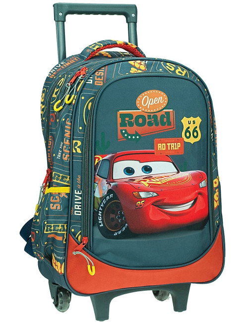 Σχολική Τσάντα Trolley Gim Cars On the Road