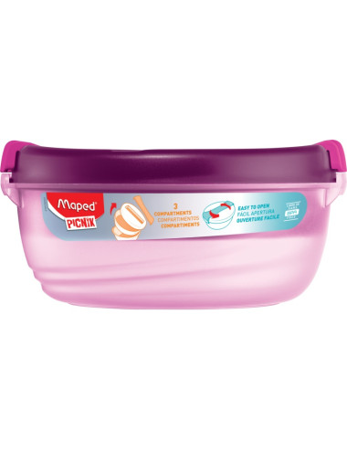 Δοχείου Φαγητού 1.4l Maped PicNik Origin Rund Pink