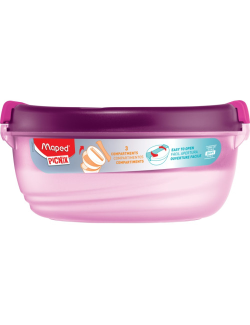 Δοχείου Φαγητού 1.4l Maped PicNik Origin Rund Pink