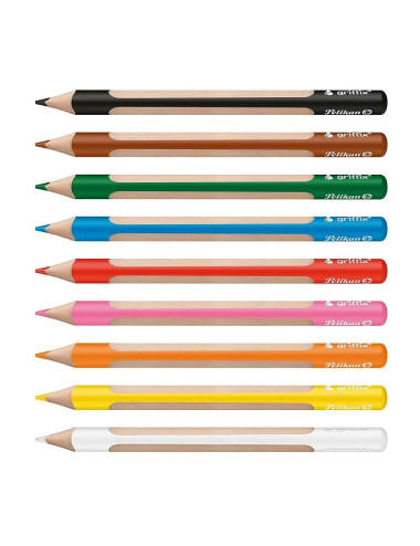 Ξυλομπογιές Pelikan 9χρ Griffix Ergonomic Χονδρές